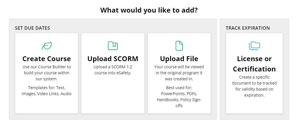 esafety content types