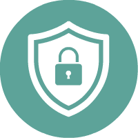 cybersecurity overview lock and shield